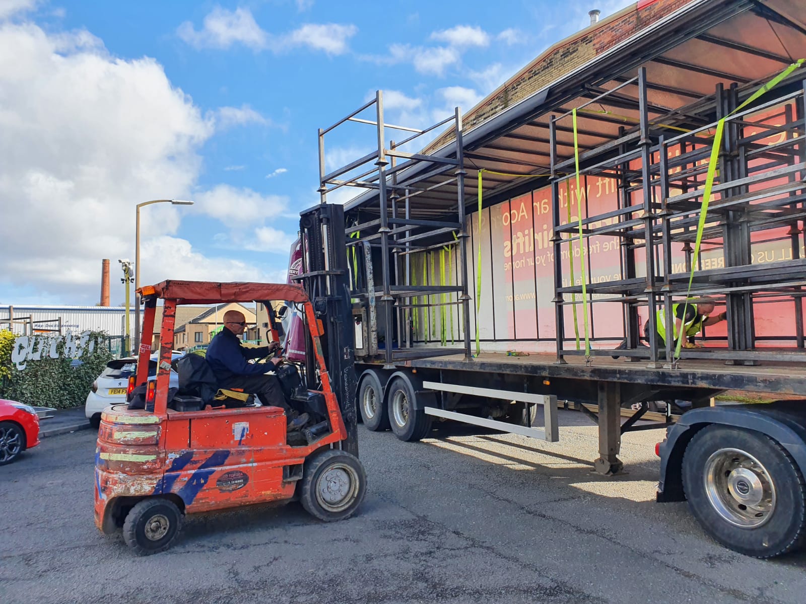 Heavy Duty Stackable Steel Stillage 1220mm Ext wide, 920mm Ext long, 1100mm high OA - Image 10