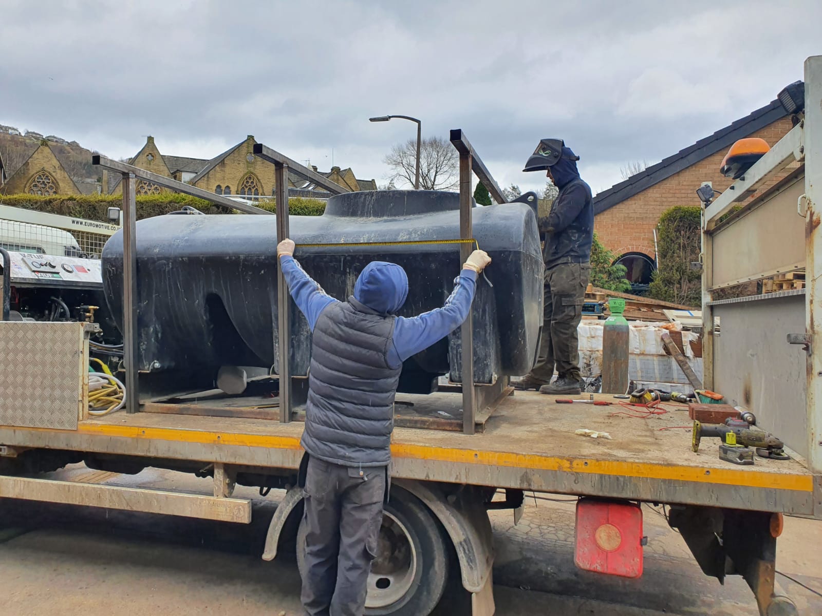 Heavy Duty Stackable Steel Stillage 1220mm Ext wide, 920mm Ext long, 1100mm high OA - Image 12