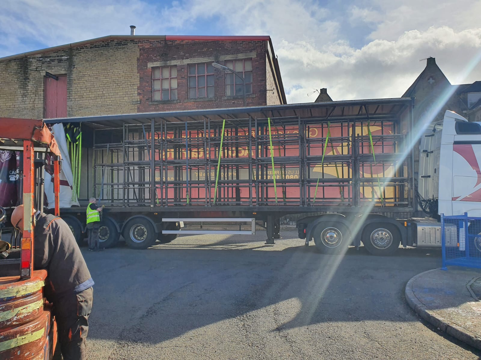 Heavy Duty Stackable Steel Stillage 1220mm Ext wide, 920mm Ext long, 1100mm high OA - Image 9