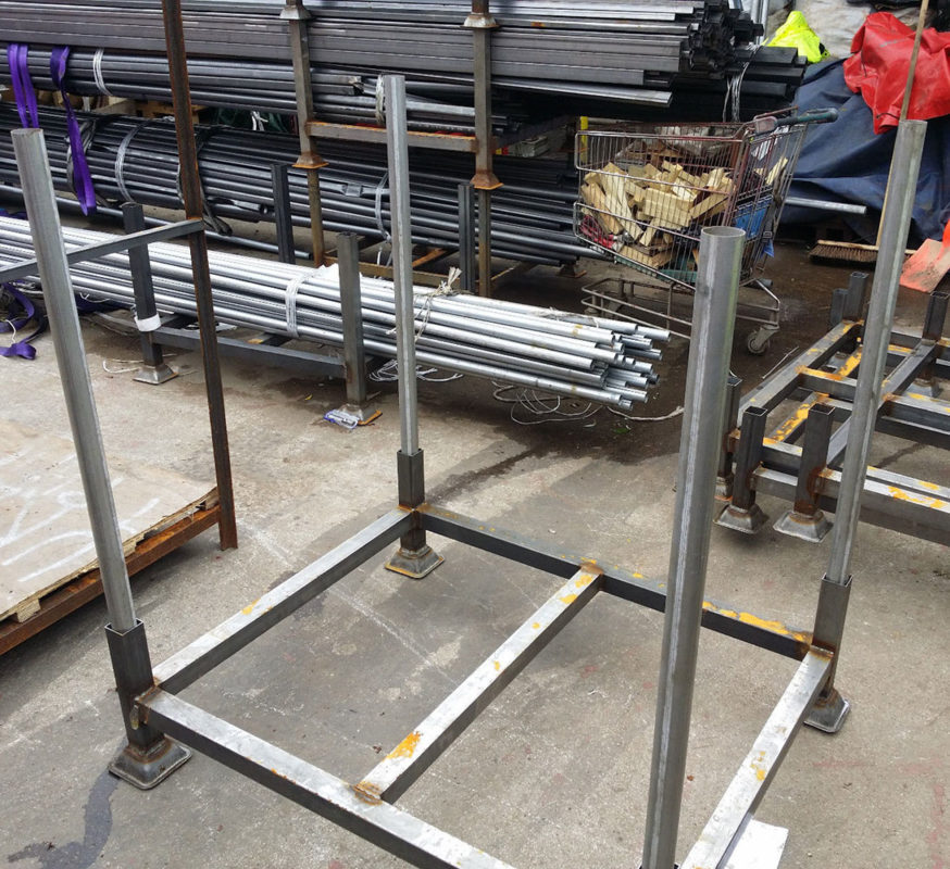 Heavy Duty Stackable Steel Stillage 915mm wide, 1220mm long, 1050mm