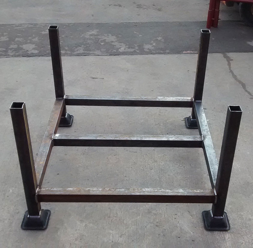 Heavy Duty Stackable Box Steel Stillage 947 wide, 947 long, 650 high