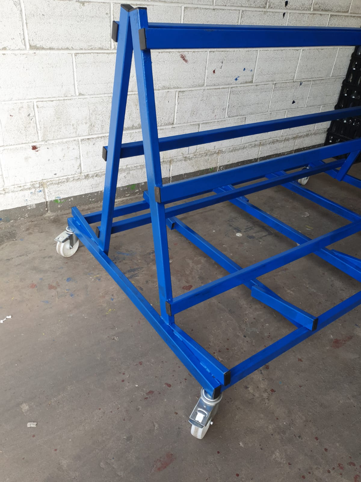 Steel sheet material racking, metal shelf, steel storage, steel shelves, racking - Image 4