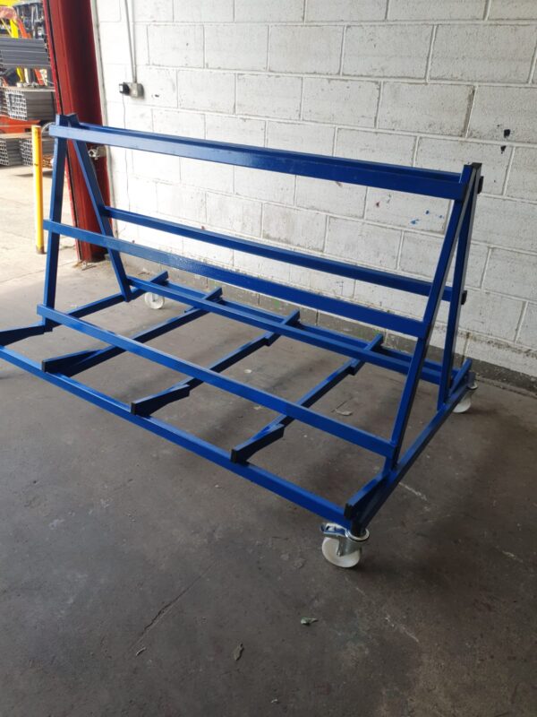 Steel sheet material racking, metal shelf, steel storage, steel shelves, racking - Image 2