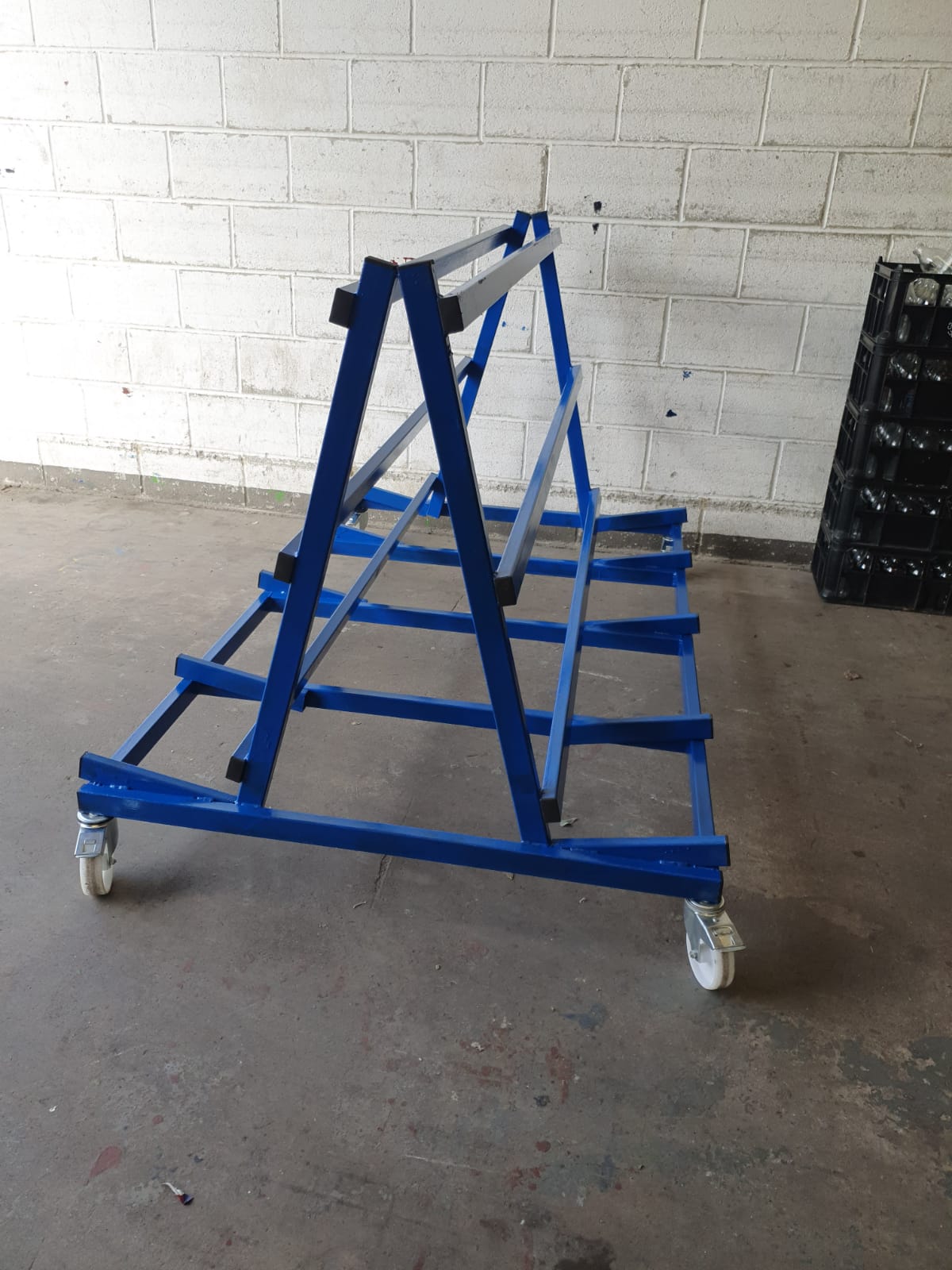 Steel sheet material racking, metal shelf, steel storage, steel shelves, racking - Image 3