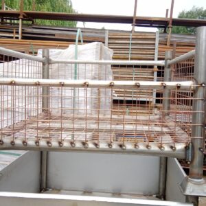 Heavy Duty 2" Round Stackable Half front Cage