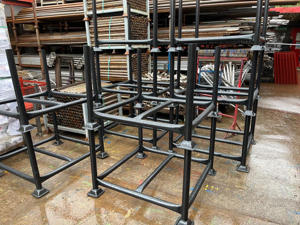 Heavy Duty 2" Round Stackable Half front Cage - Image 4